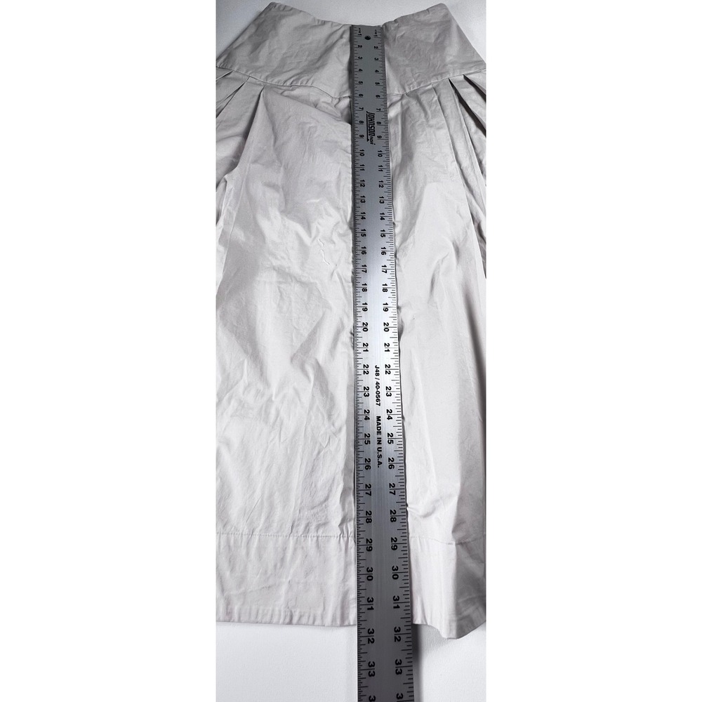 Babaton Chandelier Skirt Women 0 Matte Pearl New Pleated Midi A-Line Aritzia - Picture 8 of 10